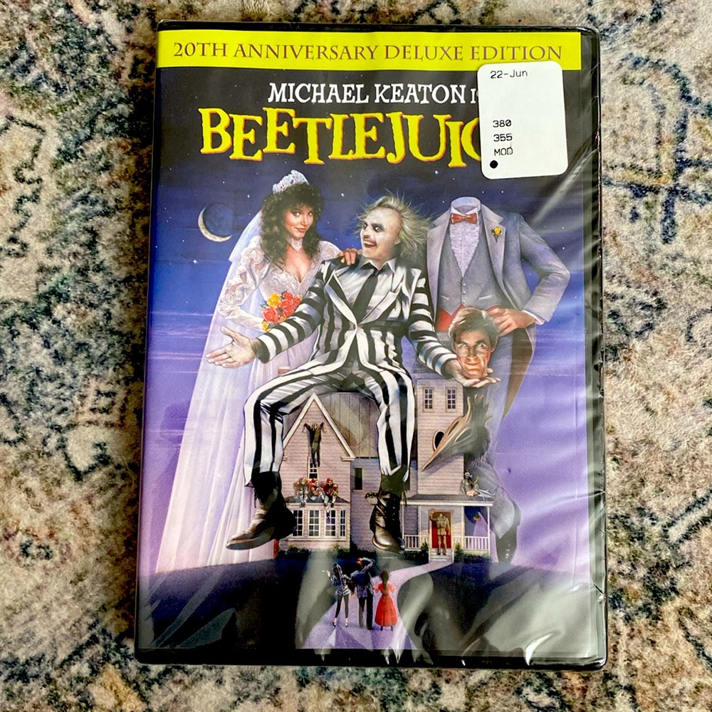 1988 Beetlejuice DVD 20th Anniversary Deluxe Edition